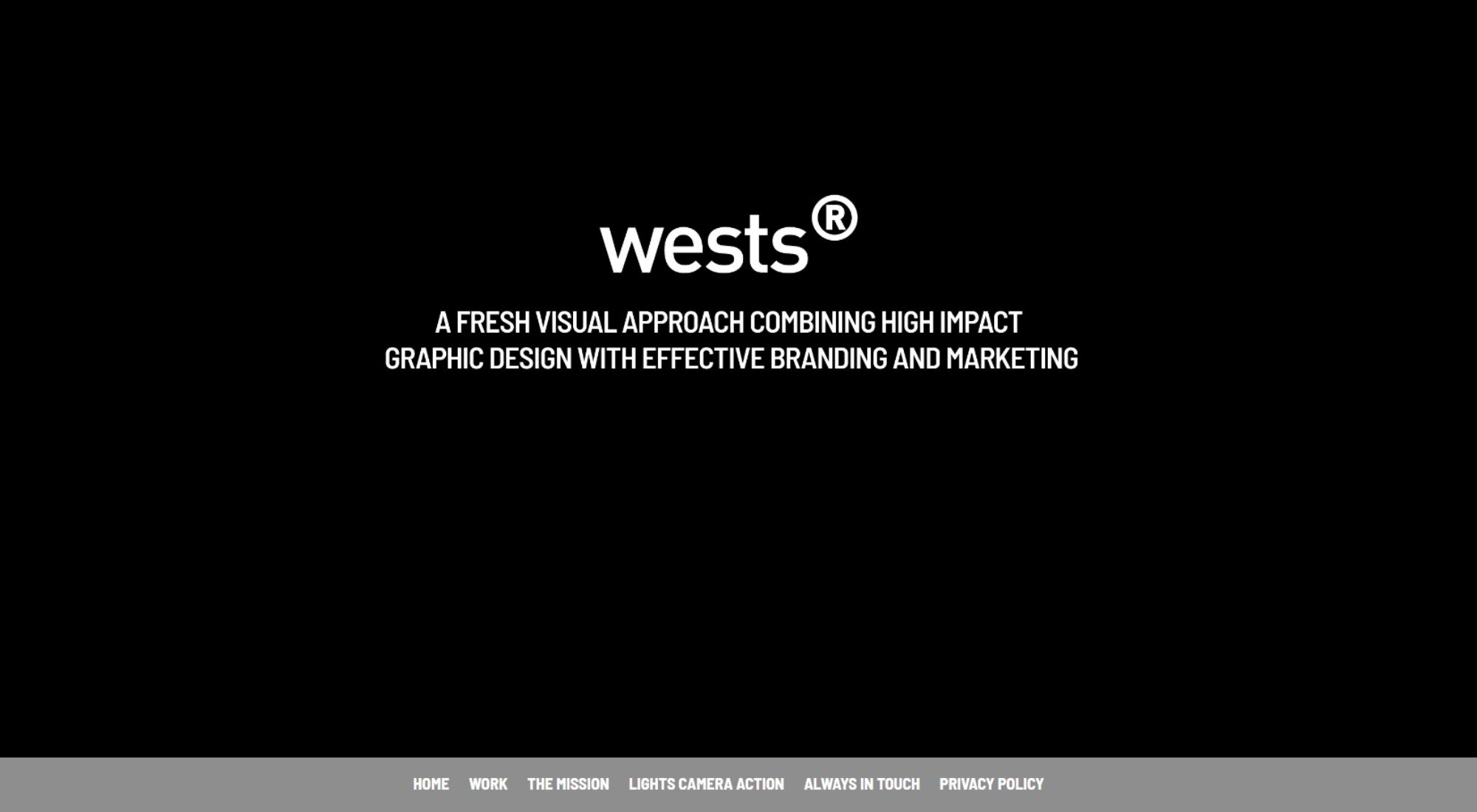 Wests Design Consultants website copywriting example